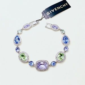 NWT | givenchy crystal flex bracelet